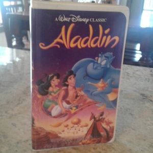 Walt Disney Classic Aladdin.  Black diamond series